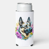 ドイツの羊飼いを愛する少女に過ぎない スリム缶クーラー (Seltzer正面)