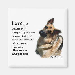 ドイツの羊飼いアートの贈り物 マグネット