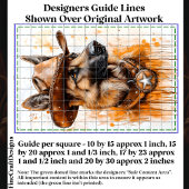 ドイツの羊飼いカウボーイシェリフドッグDP2Rデコページ 薄葉紙
