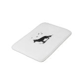 ドイツの羊飼いハロウィーンの衣装マイドイツのシェフ バスマット (アングル)