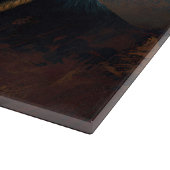 ドイツの羊飼いハロウィーン怖い カッティングボード (角)