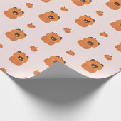 ドイツの羊飼いハロウィーン ラッピングペーパー (角)