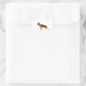 ドイツの羊飼いハート ハートシール (バッグ)