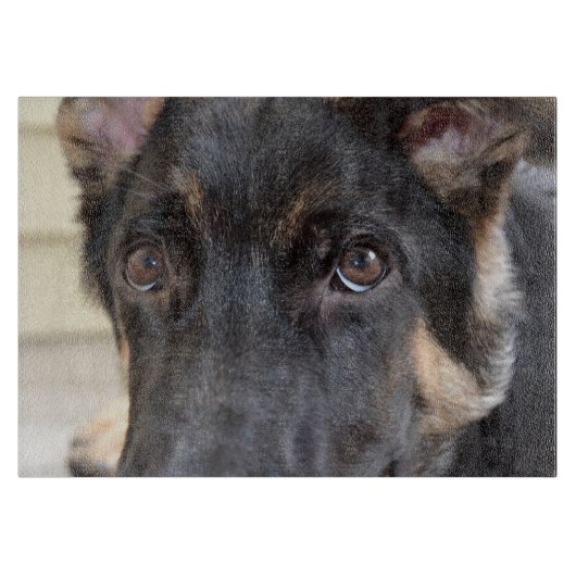ドイツの羊飼いバイシャーリー・テイラー カッティングボード (正面)