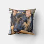 ドイツの羊飼いバイシャーリー・テイラー クッション (裏面)