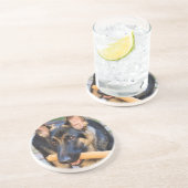 ドイツの羊飼いバイシャーリー・テイラー コースター (側面)