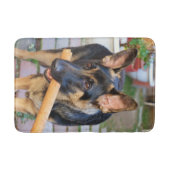 ドイツの羊飼いバイシャーリー・テイラー バスマット (正面)