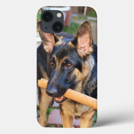 ドイツの羊飼いバイシャーリー・テイラー Case-Mate iPhoneケース (裏面)
