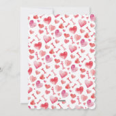 ドイツの羊飼いバレンタインデーあなたはかわいい シーズンカード (裏面)