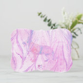 ドイツの羊飼いブラックシルエット サンキューカード (スタンド正面)