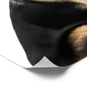 ドイツの羊飼いプロフィール ポスター (角)