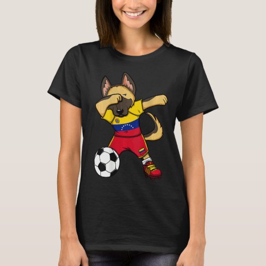 ドイツの羊飼いベネズエラ Tシャツ (正面)