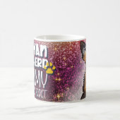 ドイツの羊飼いママ&コーヒー中毒マグ コーヒーマグカップ (中央)