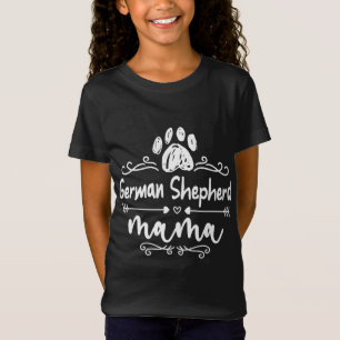 ドイツの羊飼いママ、犬の恋人ドイツの羊飼い Tシャツ