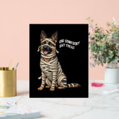 ドイツの羊飼いミイラのハロウィーン犬 アクリルサイン (ウェディング)