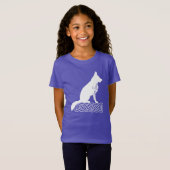 ドイツの羊飼いロキ・セーラーズノット・ホワイト Tシャツ (正面フル)