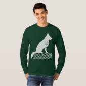 ドイツの羊飼いロキ・セーラーズノット・ホワイト Tシャツ (正面フル)