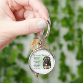 ドイツの羊飼い伝統・オブ・ラブ キーホルダー (手)