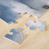 ドイツの羊飼い冬のワンダーランドクリスマスジョイ ジグソーパズル (側面)