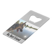 ドイツの羊飼い友人 クレジットカード栓抜き (正面アングル)