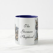 ドイツの羊飼い幽霊 マグカップ (中央)