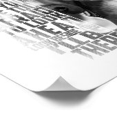 ドイツの羊飼い引用文、ドイツの羊飼いポスター ポスター (角)