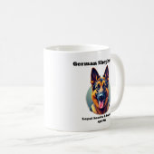 ドイツの羊飼い忠実 – スピリッツのコーヒーマグ コーヒーマグカップ (正面右)