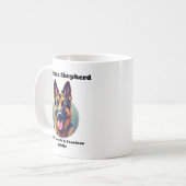 ドイツの羊飼い忠実 – スピリッツのコーヒーマグ コーヒーマグカップ (正面左)