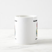 ドイツの羊飼い忠実 – スピリッツのコーヒーマグ コーヒーマグカップ (中央)
