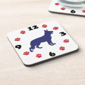 ドイツの羊飼い時計 コースター (左側)