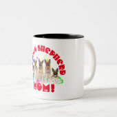 ドイツの羊飼い最高のお母さん ツートーンマグカップ (正面右)
