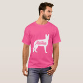 ドイツの羊飼い母の日犬のオーナー最高の家 Tシャツ (正面フル)