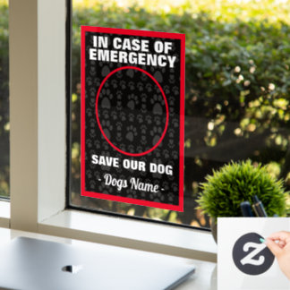 ドイツの羊飼い犬が救急用には ウィンドウサイン