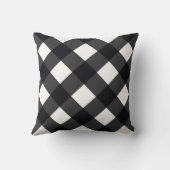 ドイツの羊飼い犬が水牛を育てるチェック記念 クッション (裏面)