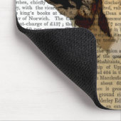 ドイツの羊飼い犬と鴨 マウスパッド (コーナー)