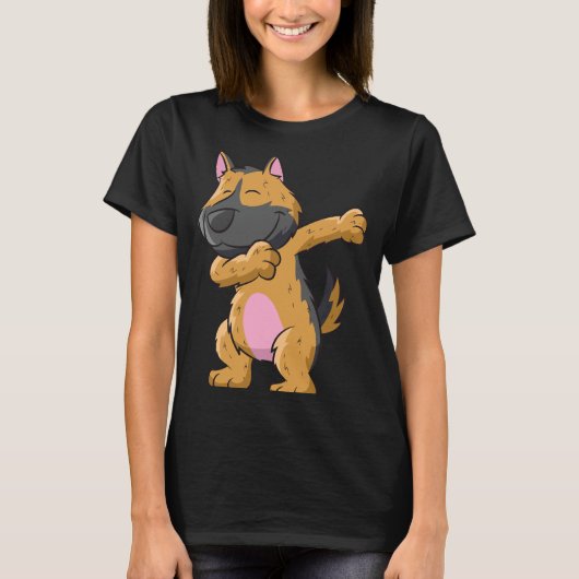 ドイツの羊飼い犬のオーナー223 Tシャツ (正面)