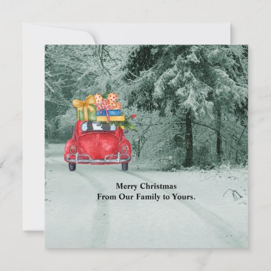 ドイツの羊飼い犬のクリスマスそれを家に運転, ZK (裏面)