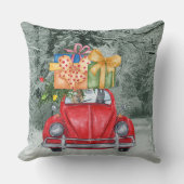 ドイツの羊飼い犬のクリスマスそれを家に運転, ZK クッション (正面)