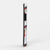 ドイツの羊飼い犬のパターンはクリスマスに星 Case-Mate iPhoneケース (裏面/右)