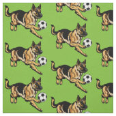 ドイツの羊飼い犬の生地 ファブリック (見本)