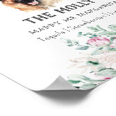 ドイツの羊飼い犬の署名ドリンクの看板 ポスター (角)