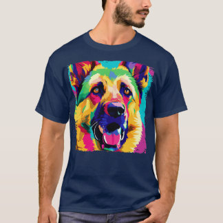 ドイツの羊飼い犬の芸術犬の恋人の贈り物1 Tシャツ