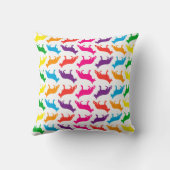 ドイツの羊飼い犬パターン クッション (裏面)