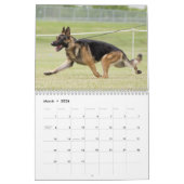 ドイツの羊飼い犬暦 カレンダー (3月 2026)