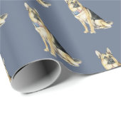 ドイツの羊飼い犬芸品包装紙 ラッピングペーパー (ロールコーナー)