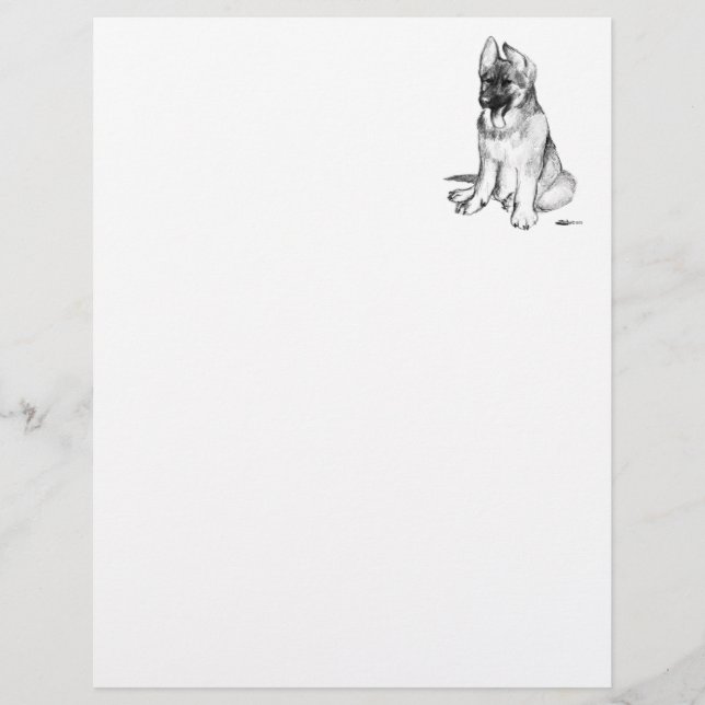 ドイツの羊飼い犬 (正面)