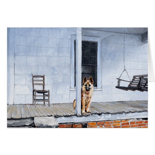 ドイツの羊飼い犬 (正面横)