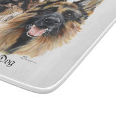 ドイツの羊飼い犬 カッティングボード (角)