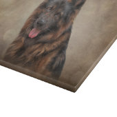 ドイツの羊飼い犬 カッティングボード (角)