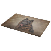 ドイツの羊飼い犬 カッティングボード (角)